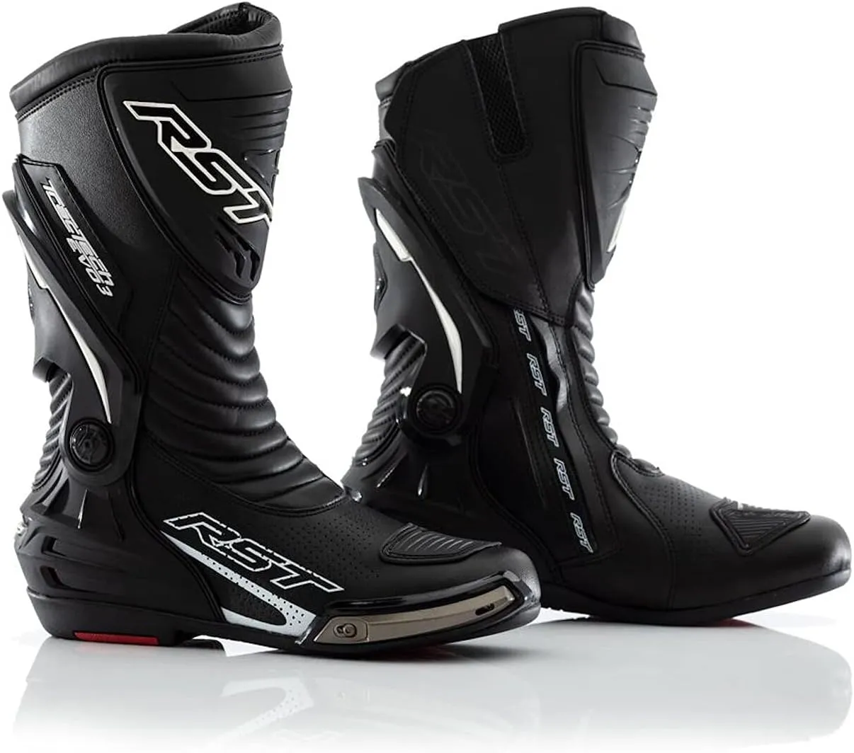 2101 TracTech Evo III Sport CE Unisex Motorcycle Boots - Black 6 40
