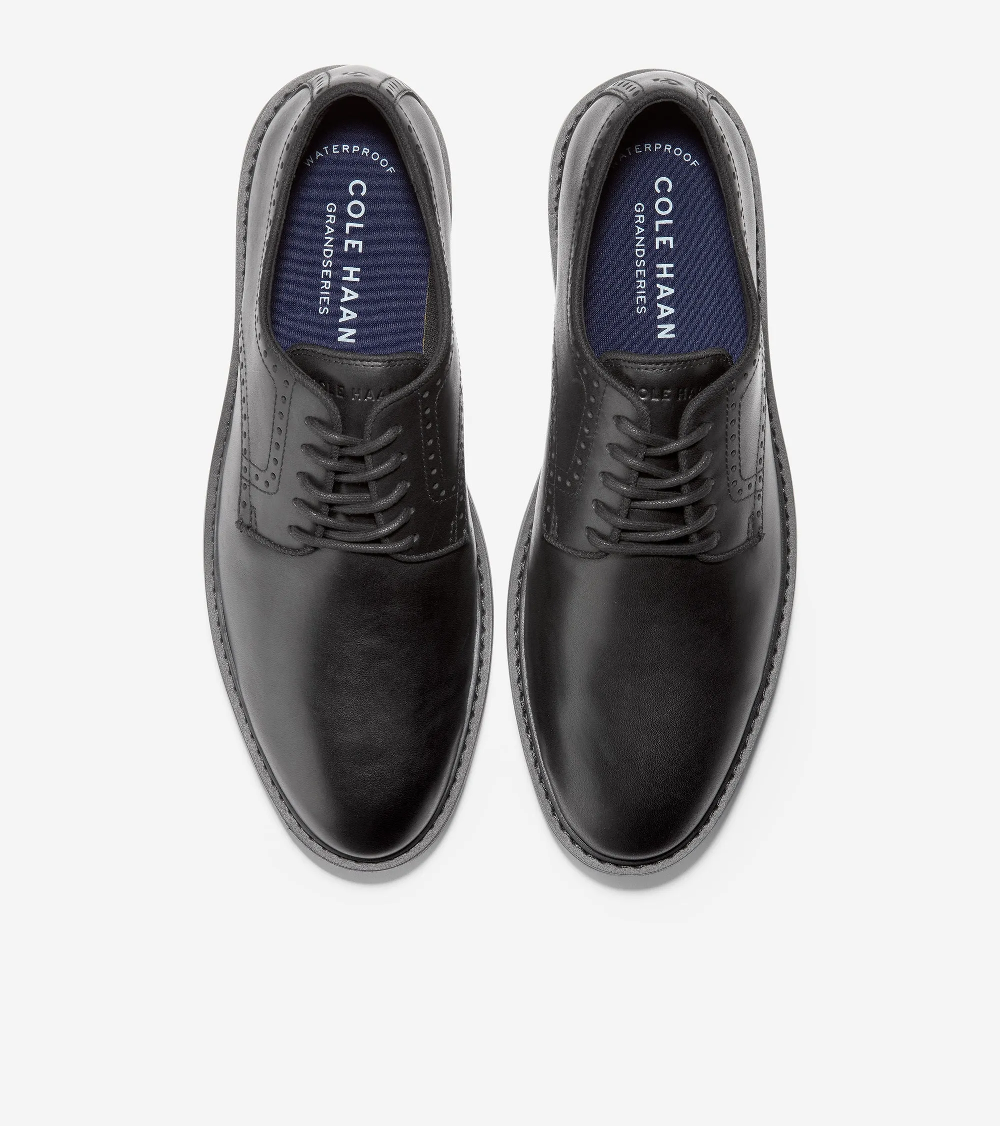 2BY2 Modern Black Plain Toe