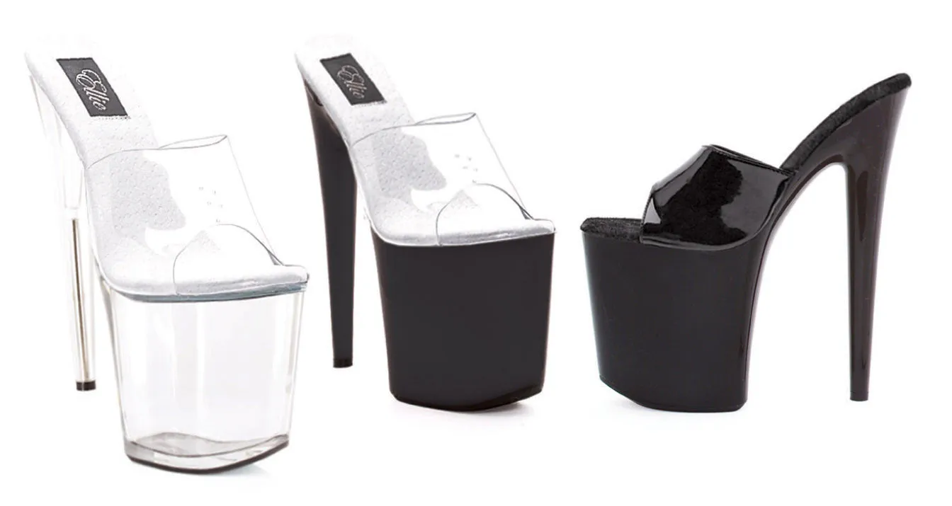 8 Inch Heel Mule Platform
