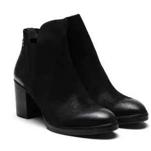AASE waxed suede BLACK