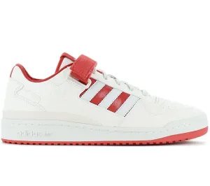 adidas Originals Forum Low - Herren Schuhe Weiß-Rot GW2043