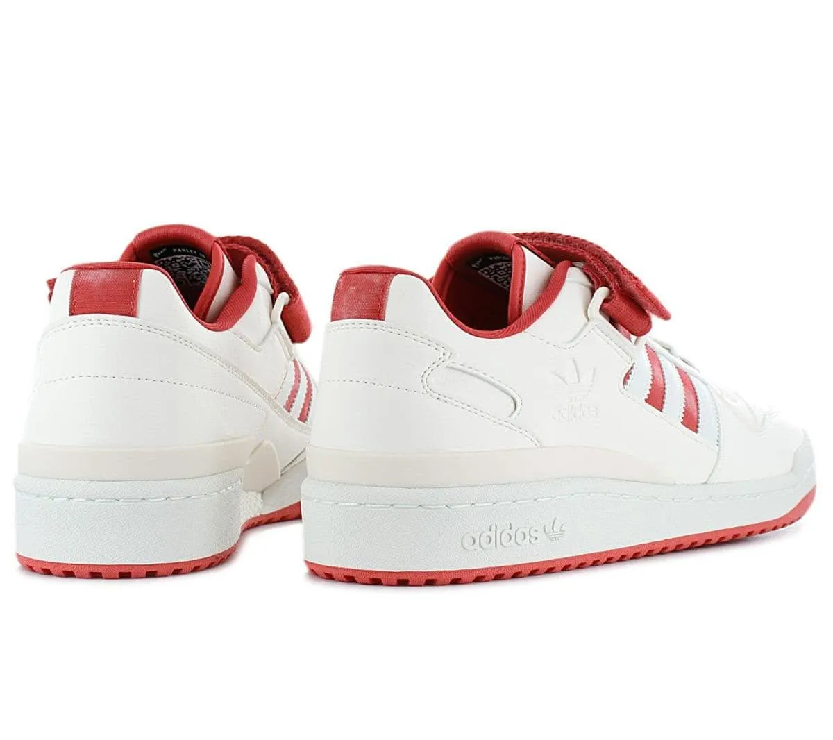 adidas Originals Forum Low - Herren Schuhe Weiß-Rot GW2043