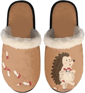 Advocator House Slippers Family Cotton Slipper Kids Adult Cute Fuzzy Indoor Shoes Winter Warm Slippers Size XS-XL,Cute Animal Theme
