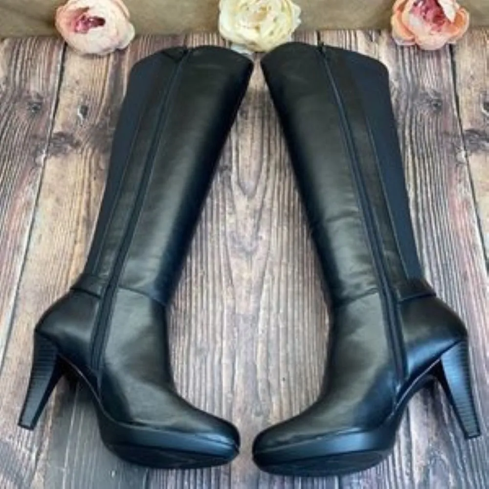 Alfani Black Vennuss Riding Boots 7.5M