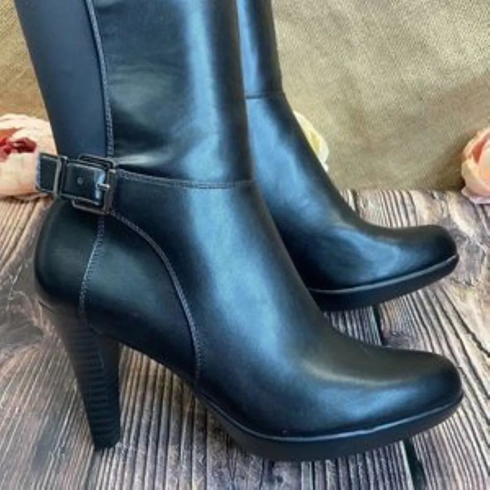 Alfani Black Vennuss Riding Boots 7.5M