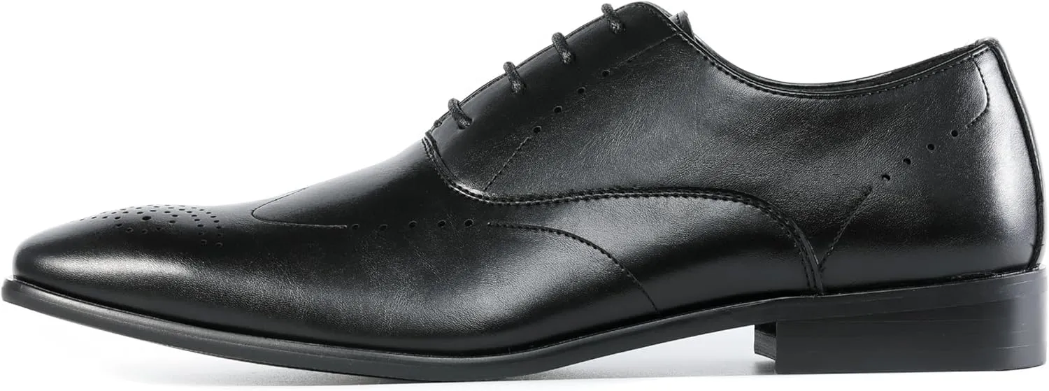Amali Piedmont - Mens Dress Shoes - Oxford Shoes for Men - Tuxedo Shoes - Lace Up Mens Casual Dress Shoes