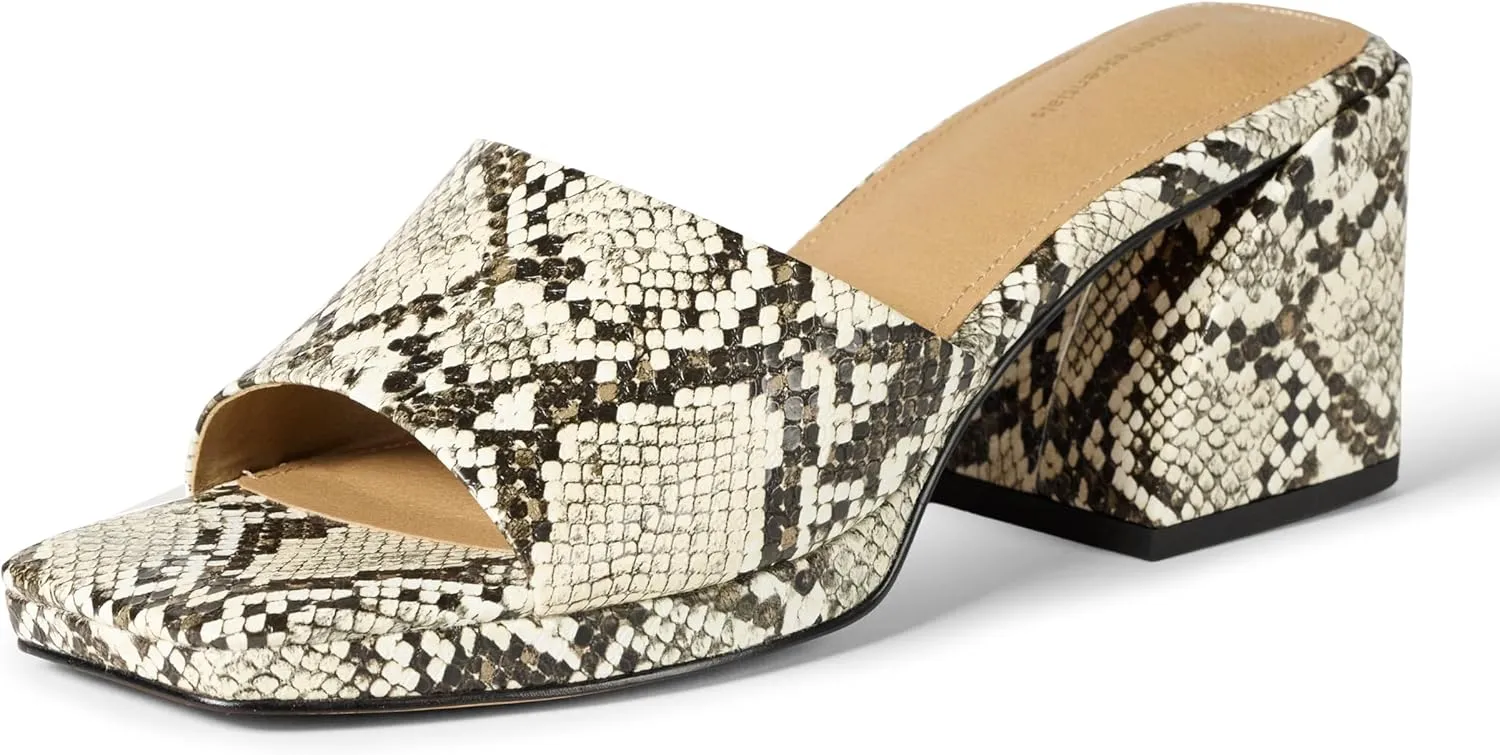 Amazon Essentials Women's Platform Mule Sandals