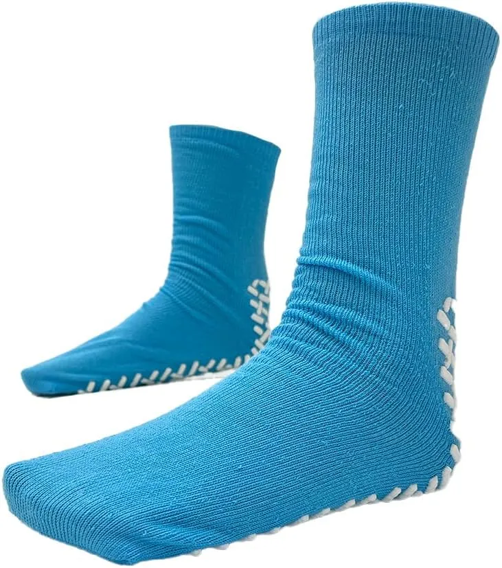 AMiNA Non Slip Socks - 3 Pairs Grip Socks for Women & Men, Elderly Safety & Recovery