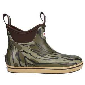 Ankle Deck Camo Round Toe Pull on Boots