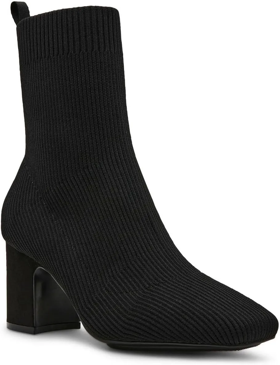 Anne Klein Womens Tessel Stretch Knit Booties