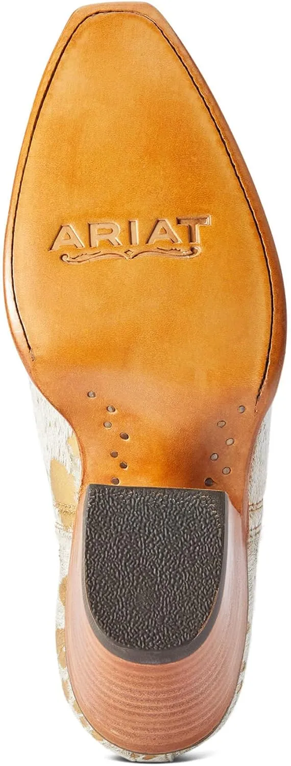 ARIAT Women's WMS Dixon Haircalf Leopard Hair on Fashion Boot
