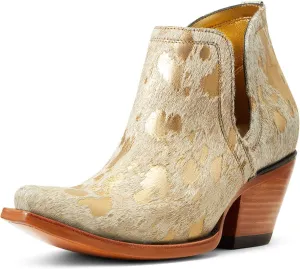 ARIAT Women's WMS Dixon Haircalf Leopard Hair on Fashion Boot