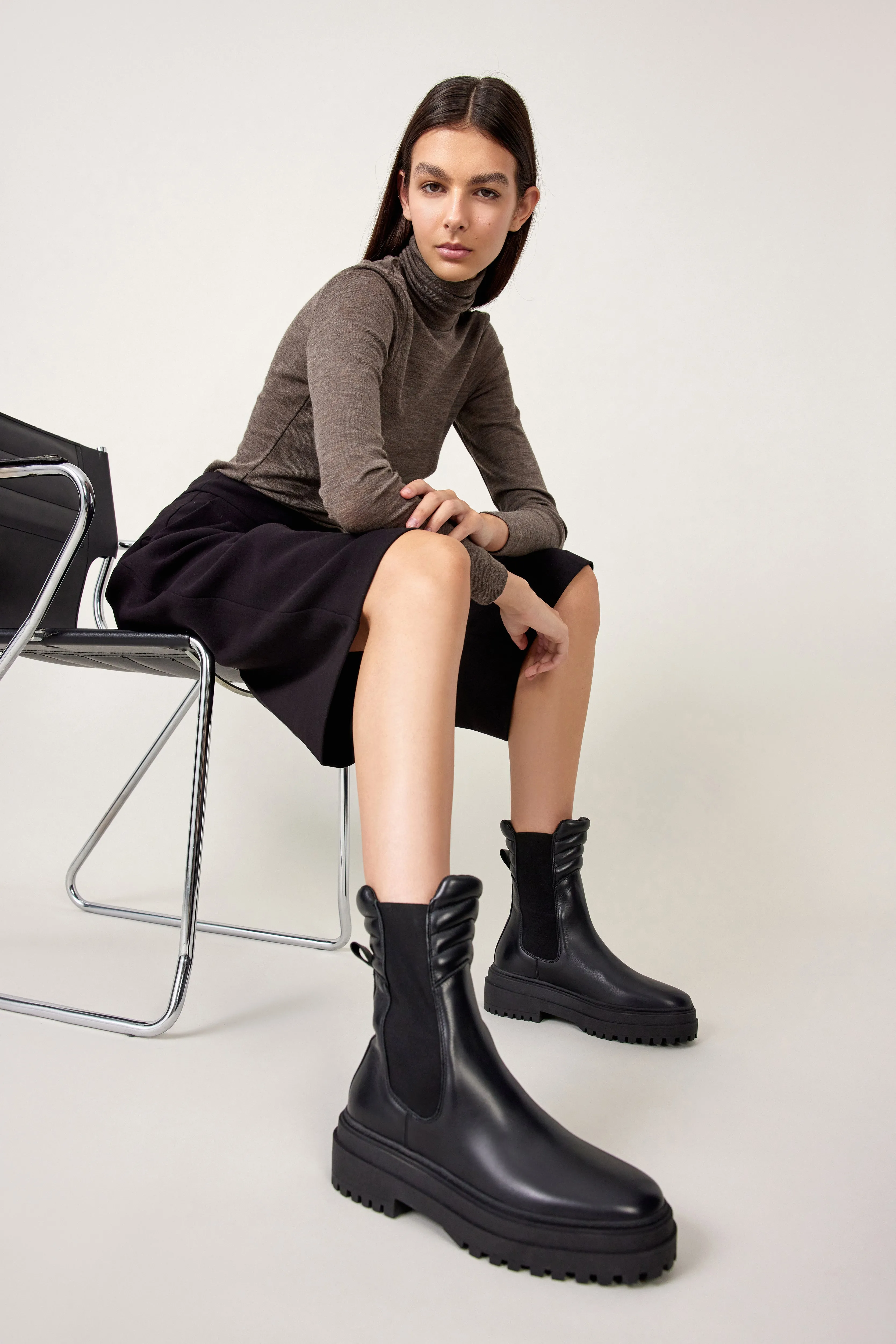 Asia Black Leather*