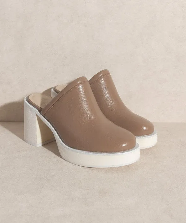 Ava - Platform Clogs