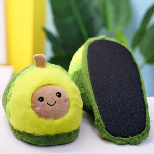 Avocado Plush Slippers
