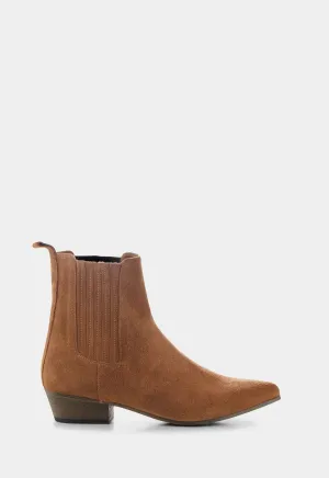 Bailey Suede - Dark Tan