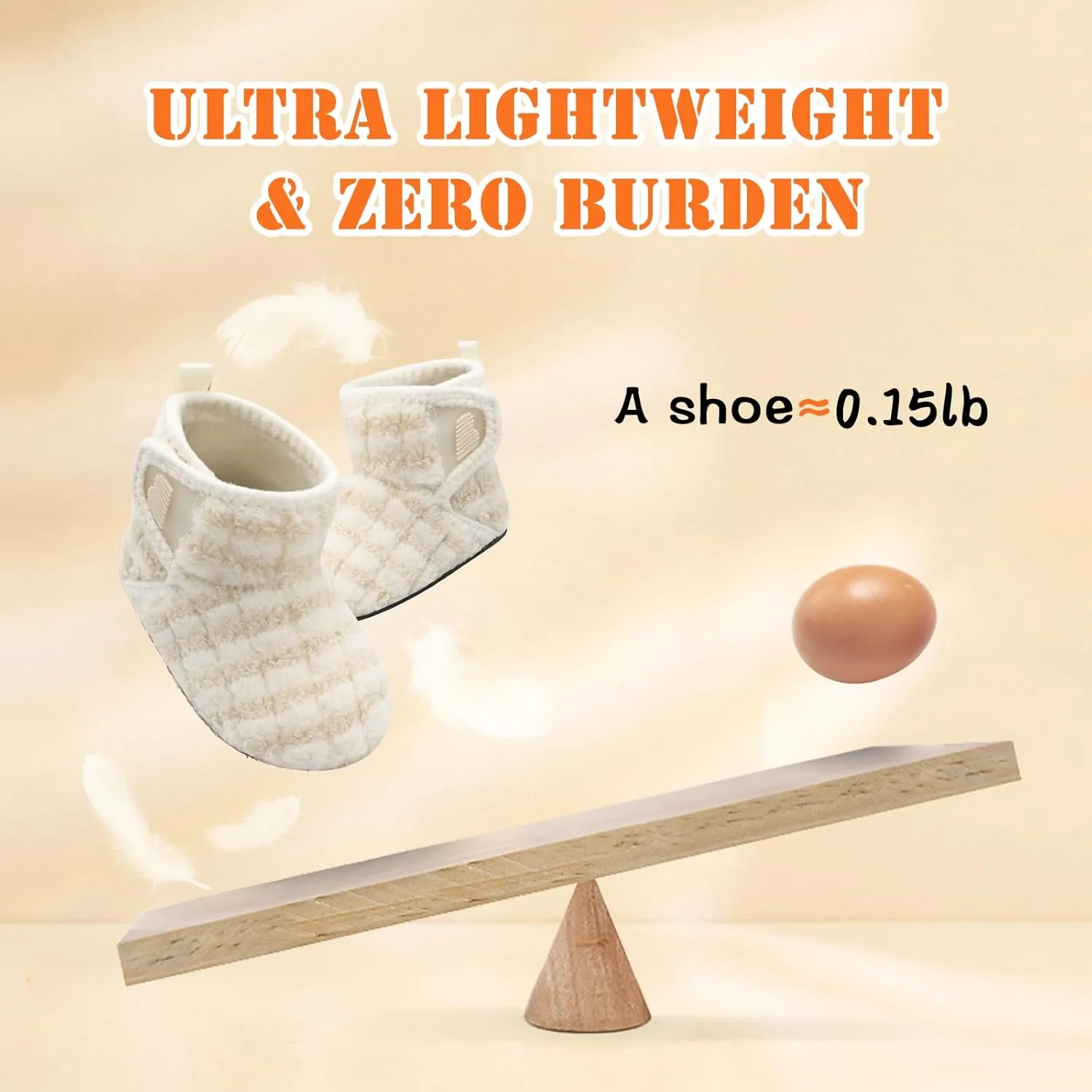 BARERUN Toddler Slippers Girls Boys House Shoes Baby Winter Booties Plush Cozy Kids House Slipper Warm Lightweight Infant Walking Shoes Socks