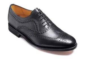 Barker Southport - Black Calf/Deerskin