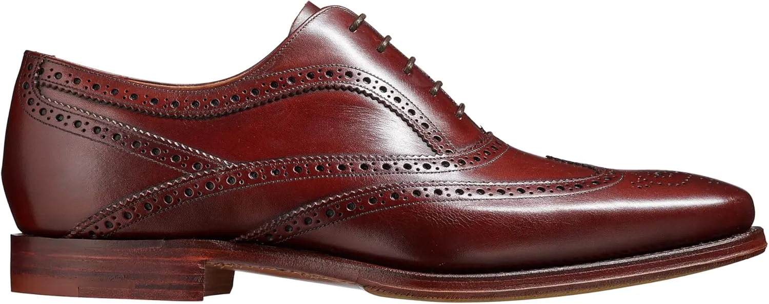 BARKER Turing Men's Handmade Leather Brogue Oxford Dress Shoes - Timeless Elegance & Superior Craftsmanship for Formal & Business Wear