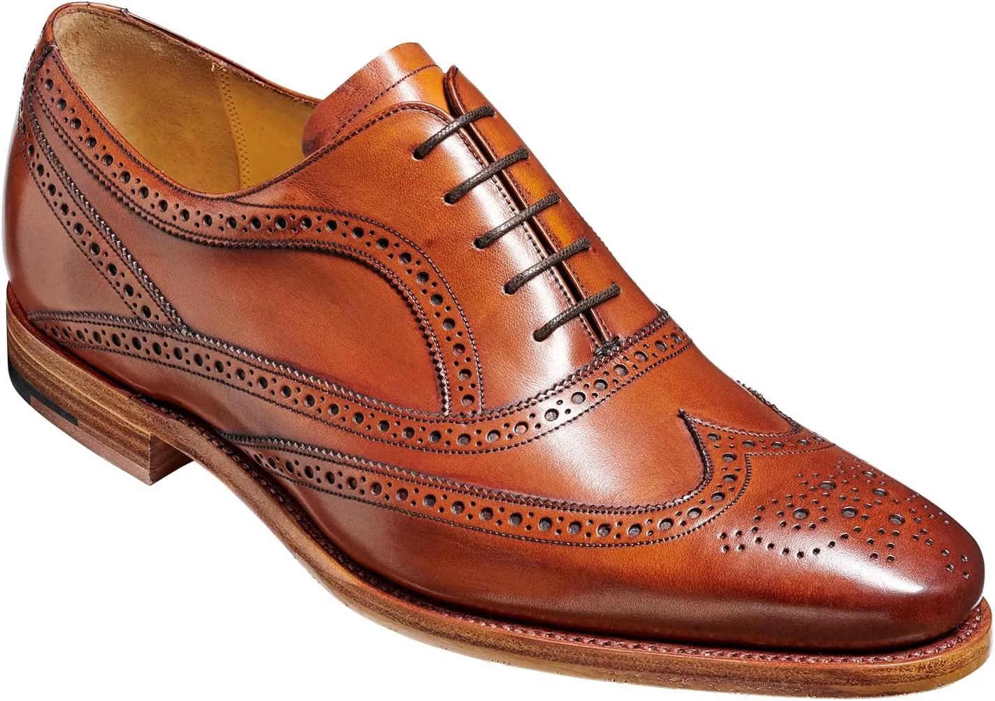 BARKER Turing Men's Handmade Leather Brogue Oxford Dress Shoes - Timeless Elegance & Superior Craftsmanship for Formal & Business Wear