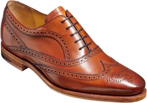 BARKER Turing Men's Handmade Leather Brogue Oxford Dress Shoes - Timeless Elegance & Superior Craftsmanship for Formal & Business Wear