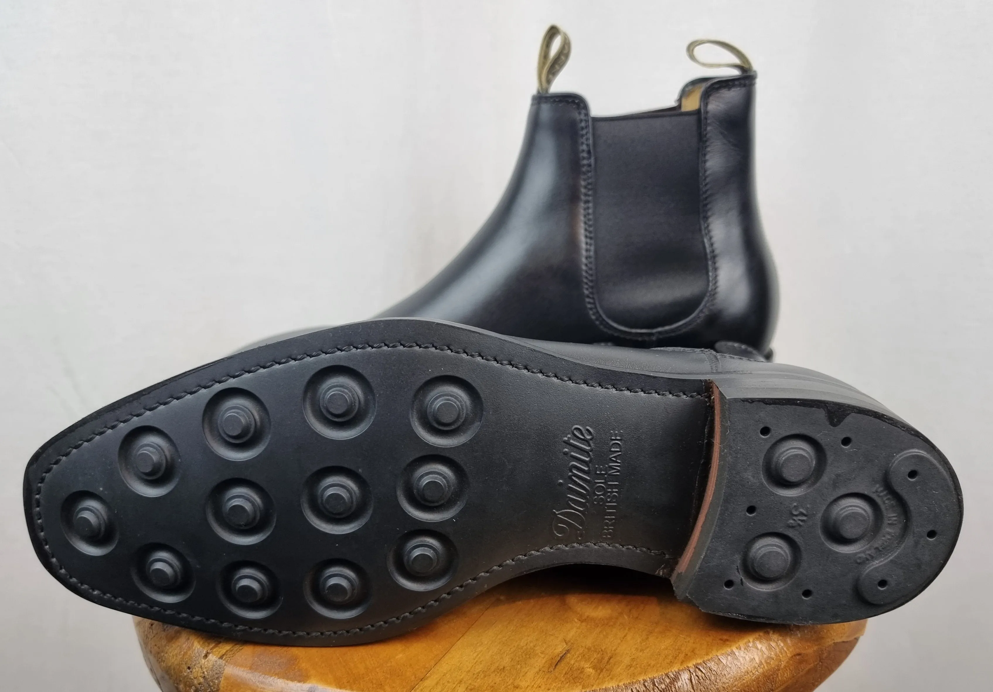 Barkers Mansfield Chelsea Boot - Black Calf / Dainite Sole