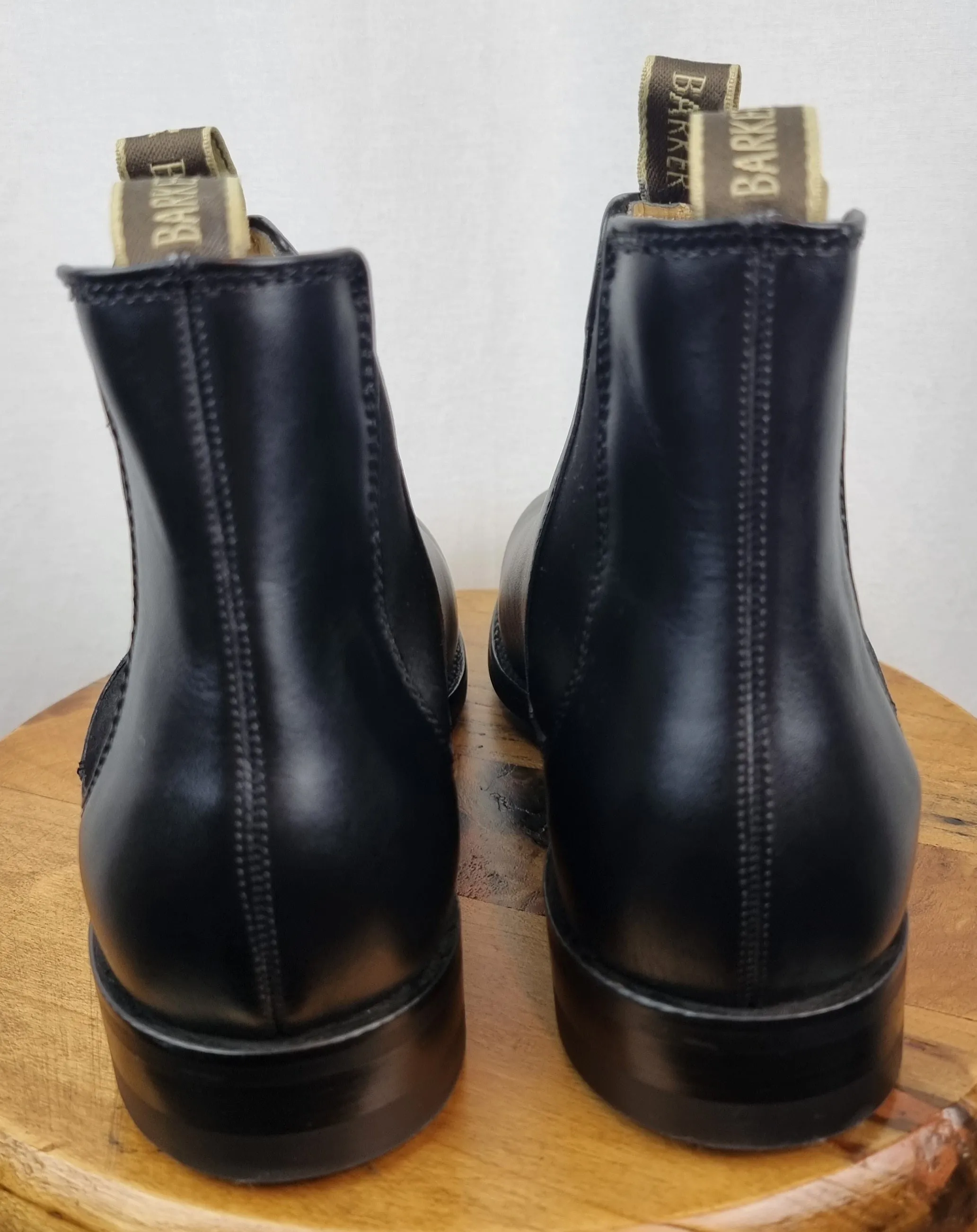 Barkers Mansfield Chelsea Boot - Black Calf / Dainite Sole