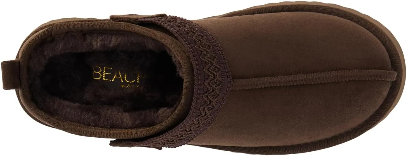 BEACH by Matisse Women's Storm Embroidered Scuff Slipper Casual Shoes