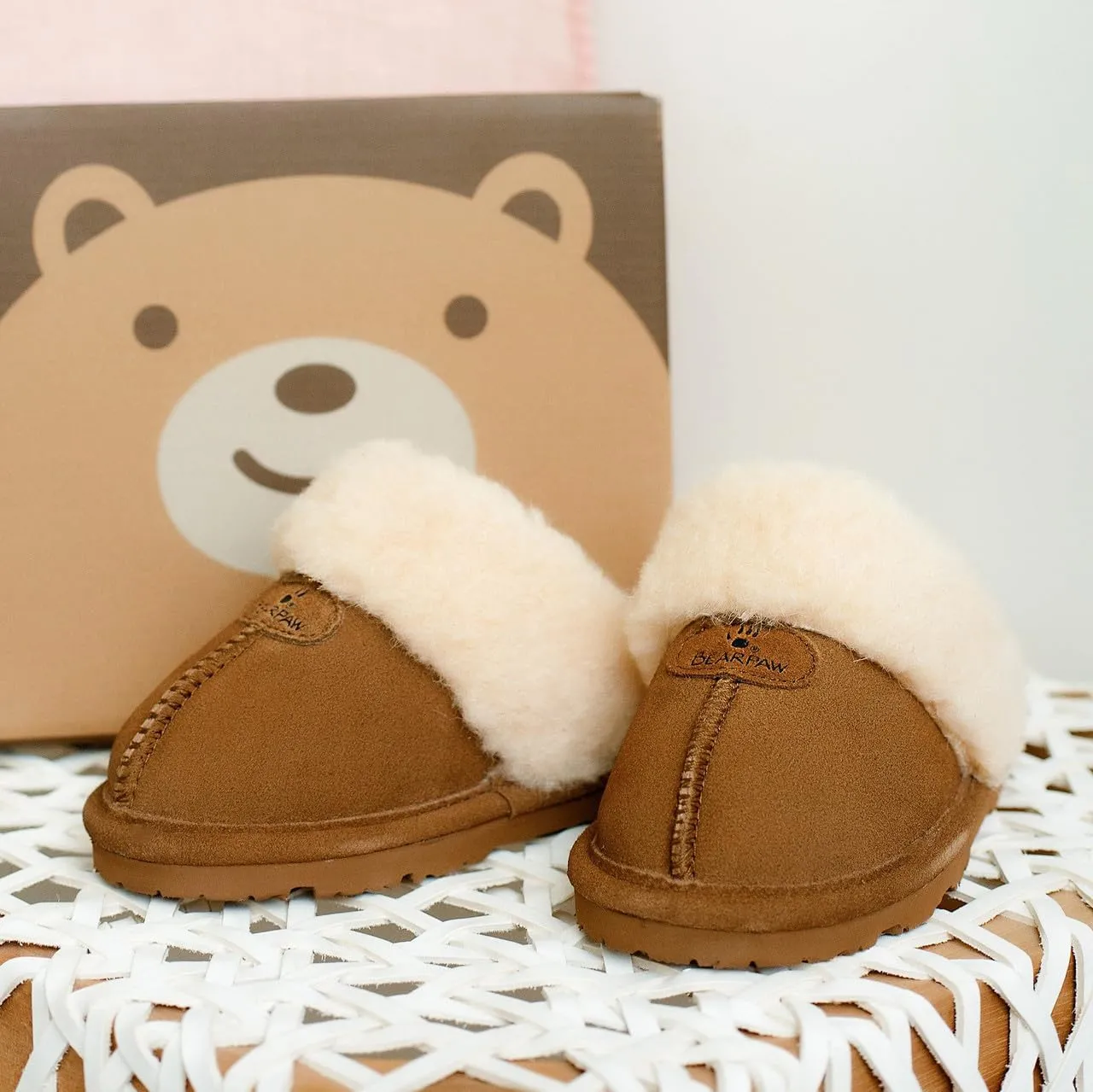 BEARPAW Loki Youth Multiple Colors | Youth's Slippers | Youth 's Shoes | Comfortable & Light-Weight