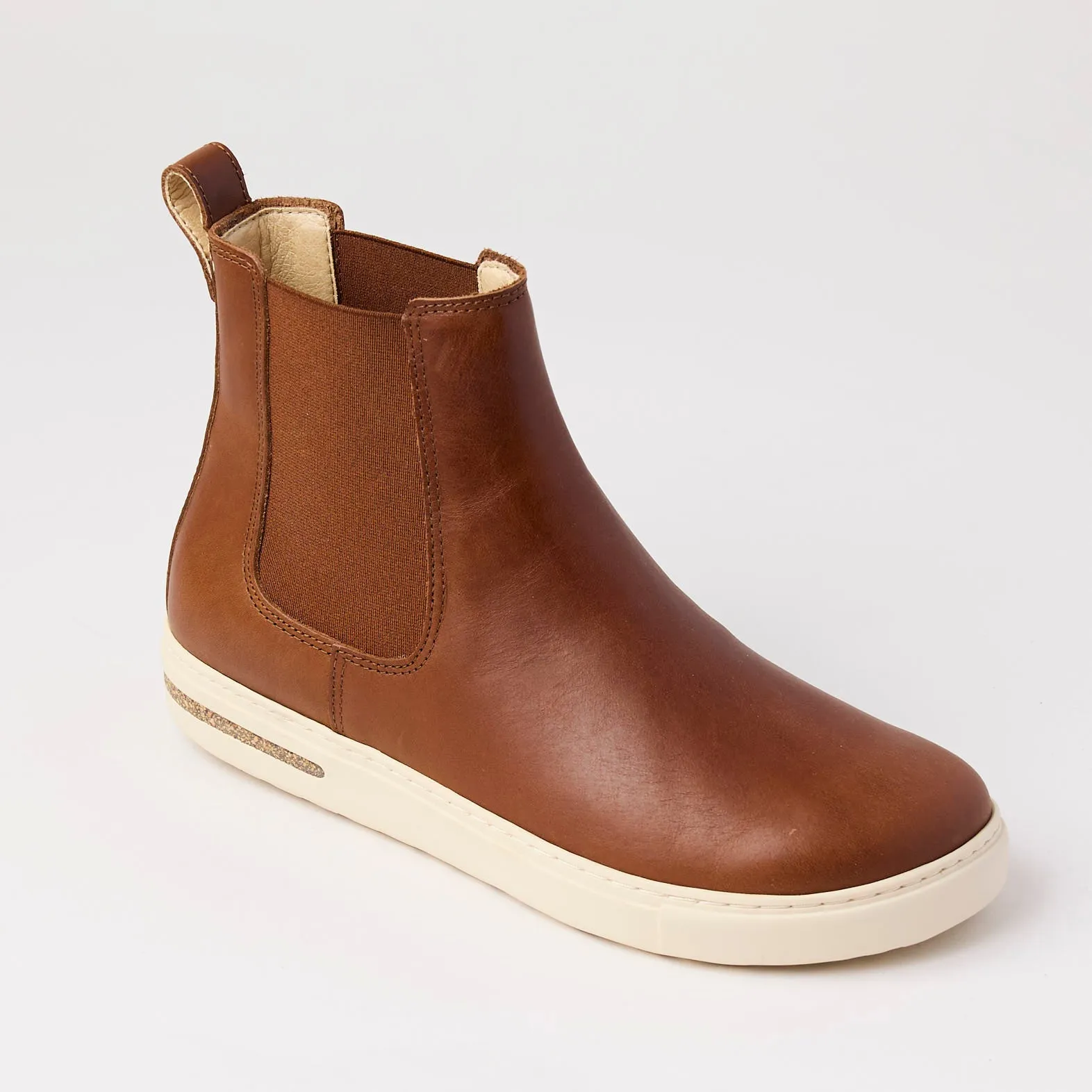 Birkenstock Tan Leather Chelsea Boots