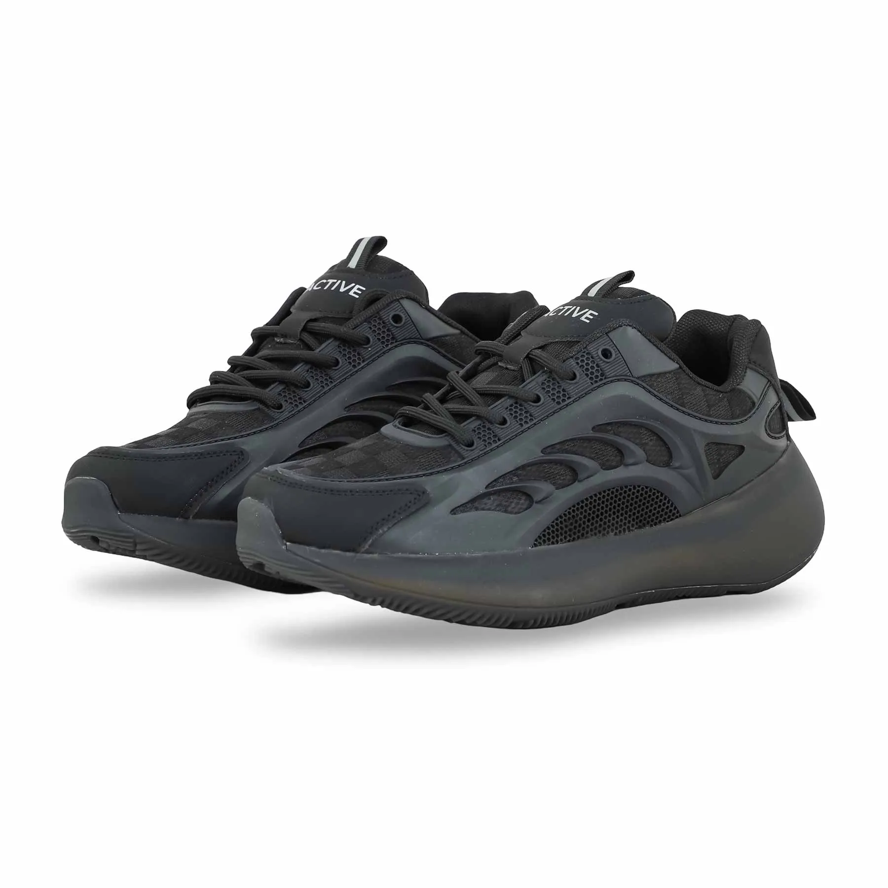 Black Casual Sneaker For Ladies AT7349