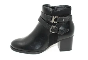 Block Heel Ankle Boot-1