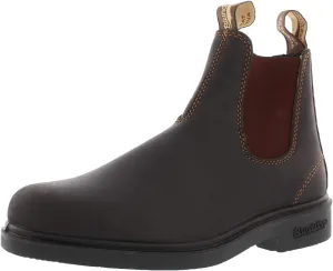 Blundstone 062 Premium Leather Chelsea Boot Unisex Shoes Size 4, Color: Stout Brown