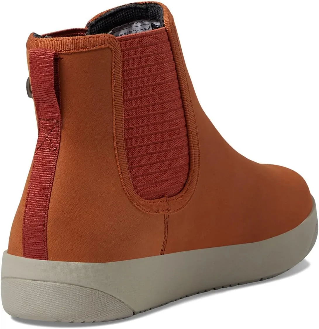 BOGS Women's Kicker Chelsea Leather Boot Snow