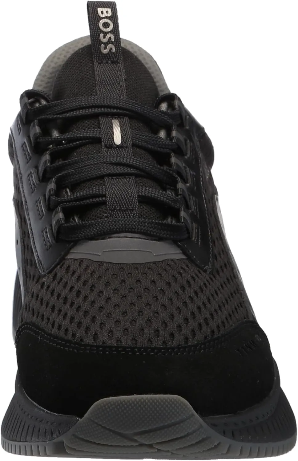 BOSS Men's Modern Knit Structure Running Sneaker