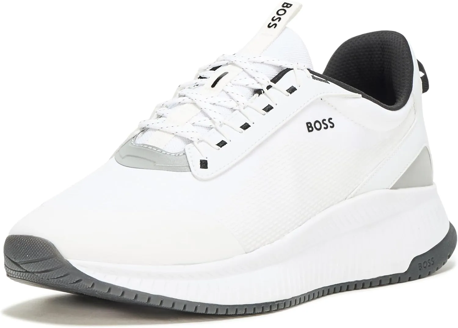 BOSS Men's Modern Knit Structure Running Sneaker
