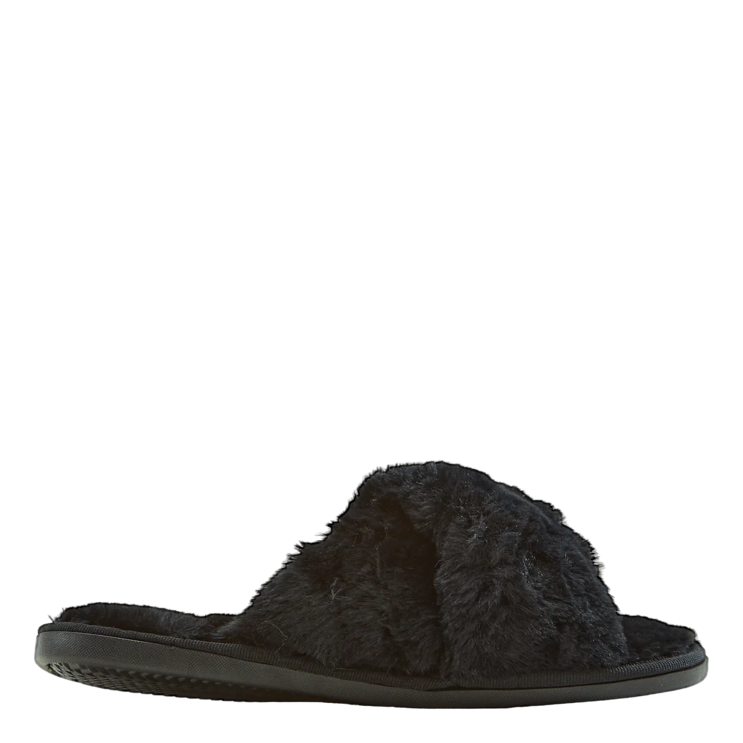Brahny W Plush Slipper Black