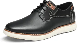 Bruno Marc Men's Crossflex Oxford Dress Sneakers Casual Leather Dress Shoes
