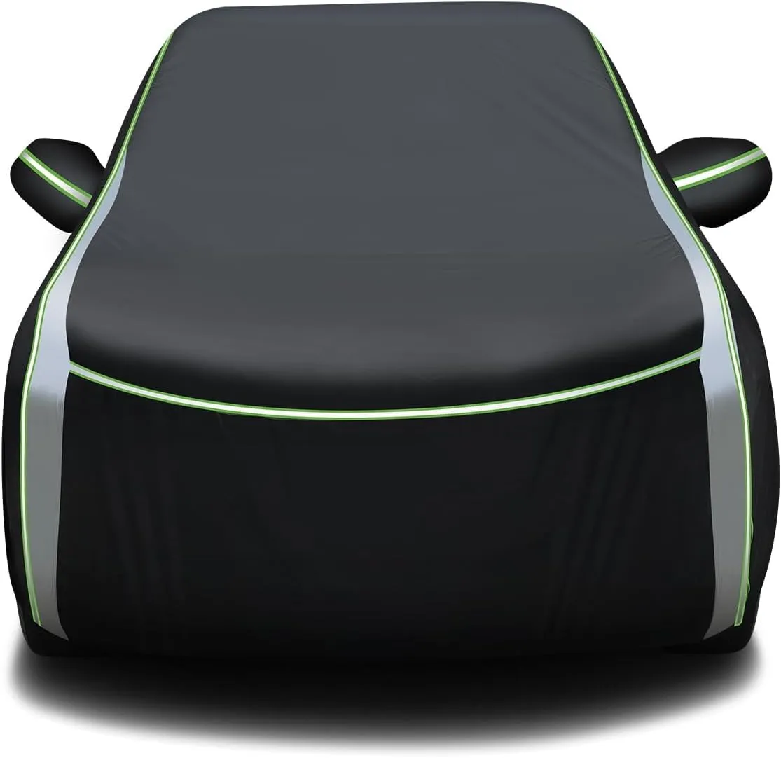 Cartist SUV Car Cover Fits for Subaru Forester 1998-2024 2025, All Weather Car Covers Outdoor for Forester Accessories, Waterproof with Zipper & Reflective Safety Strips