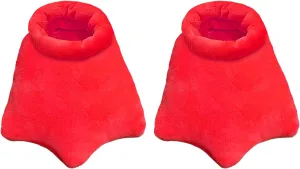 Cartoon Duck Feet House Slippers Cute Fluffy Claw Paw Indoor Shoes Funny Xmas Halloween Plush Fuzzy Warm Home Slippers