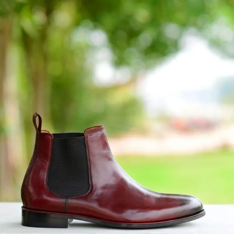 Chelsea Leather Boots ZW-0012