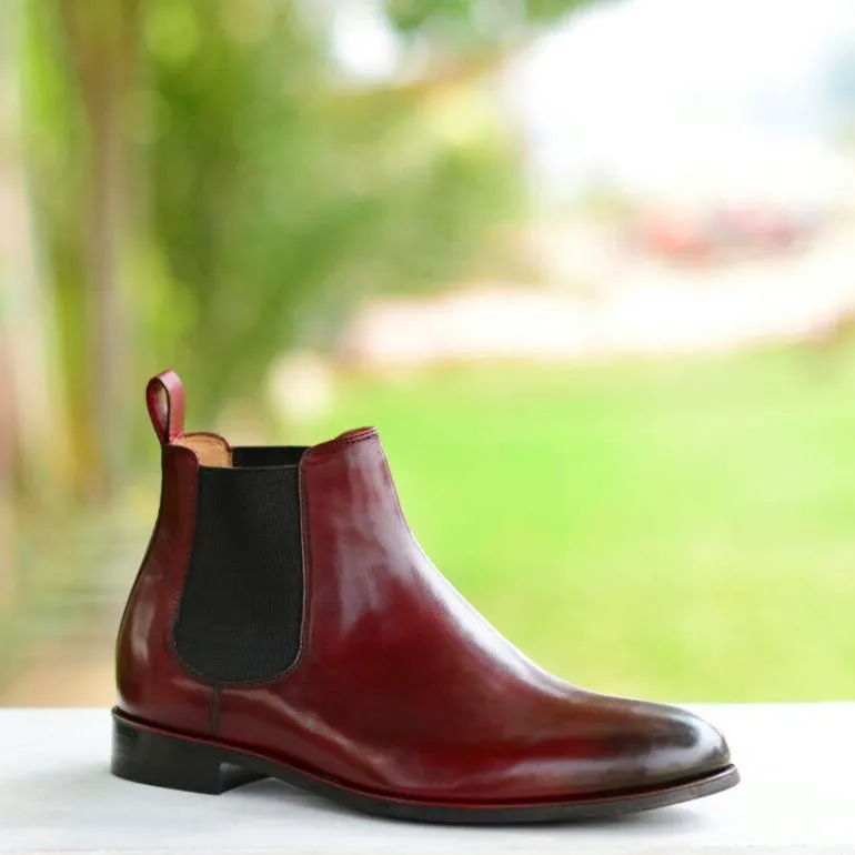 Chelsea Leather Boots ZW-0012