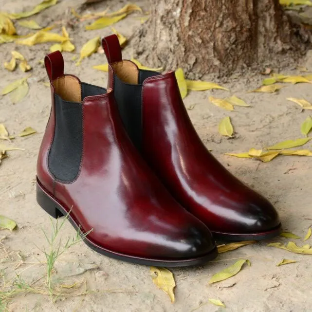 Chelsea Leather Boots ZW-0012