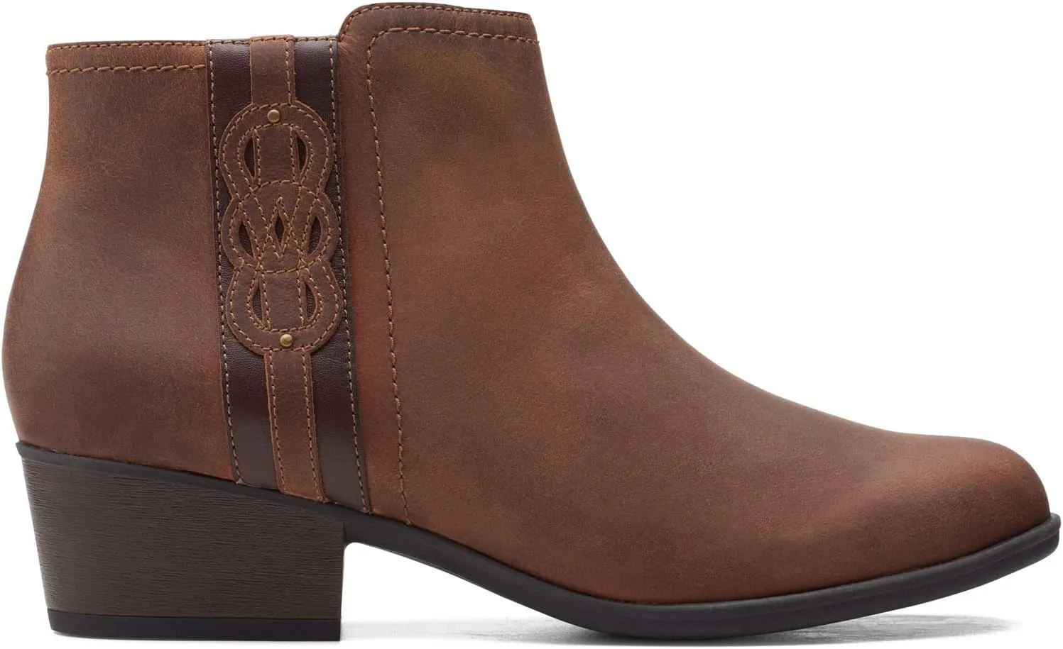 Clarks Women's Adreena Lilac Ankle Boot