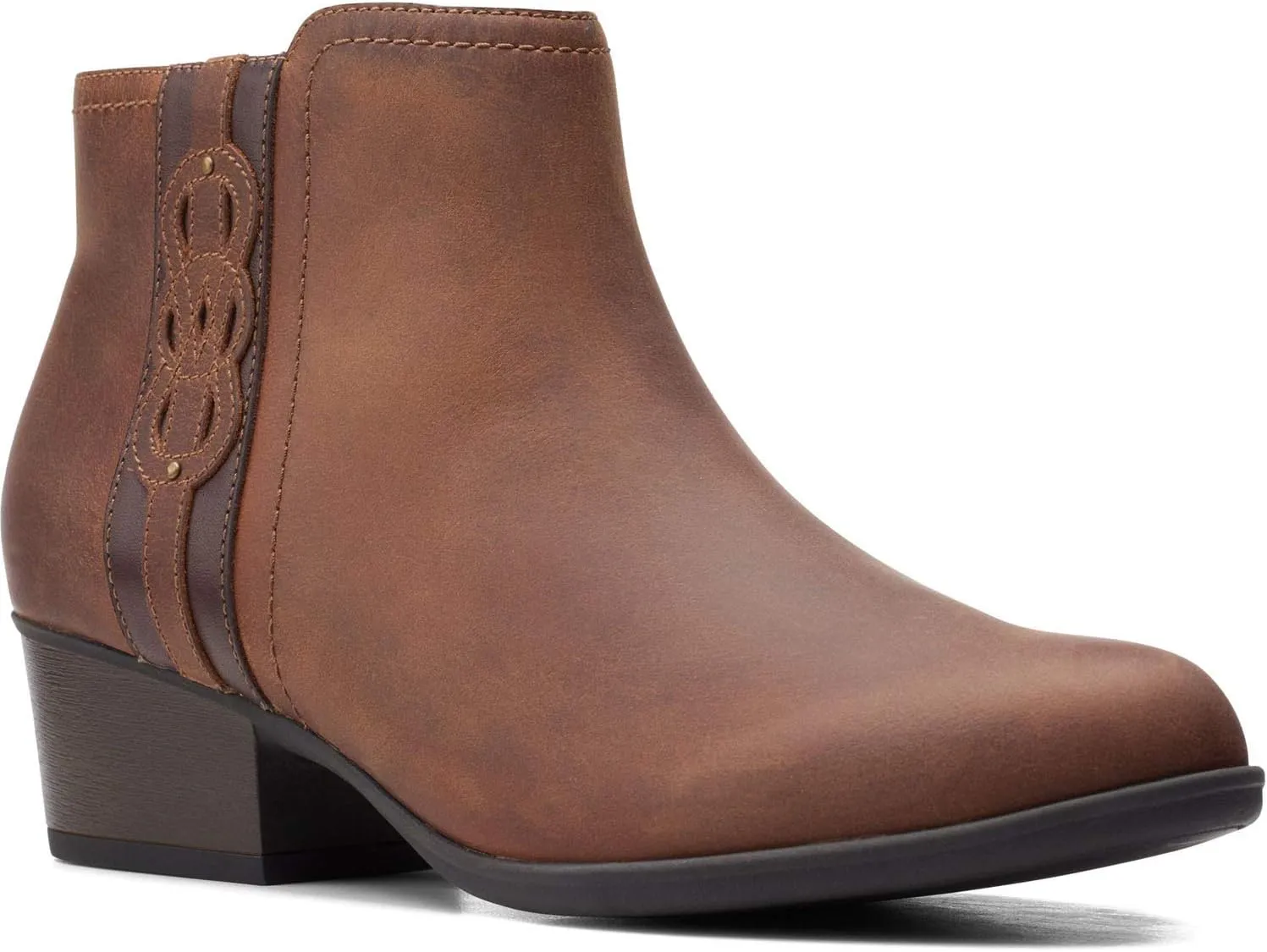 Clarks Women's Adreena Lilac Ankle Boot