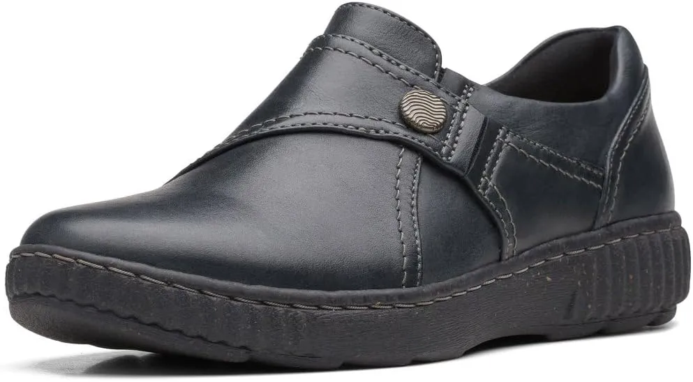 Clarks Women's Caroline Pearl Slipper, black, 39.5 EU