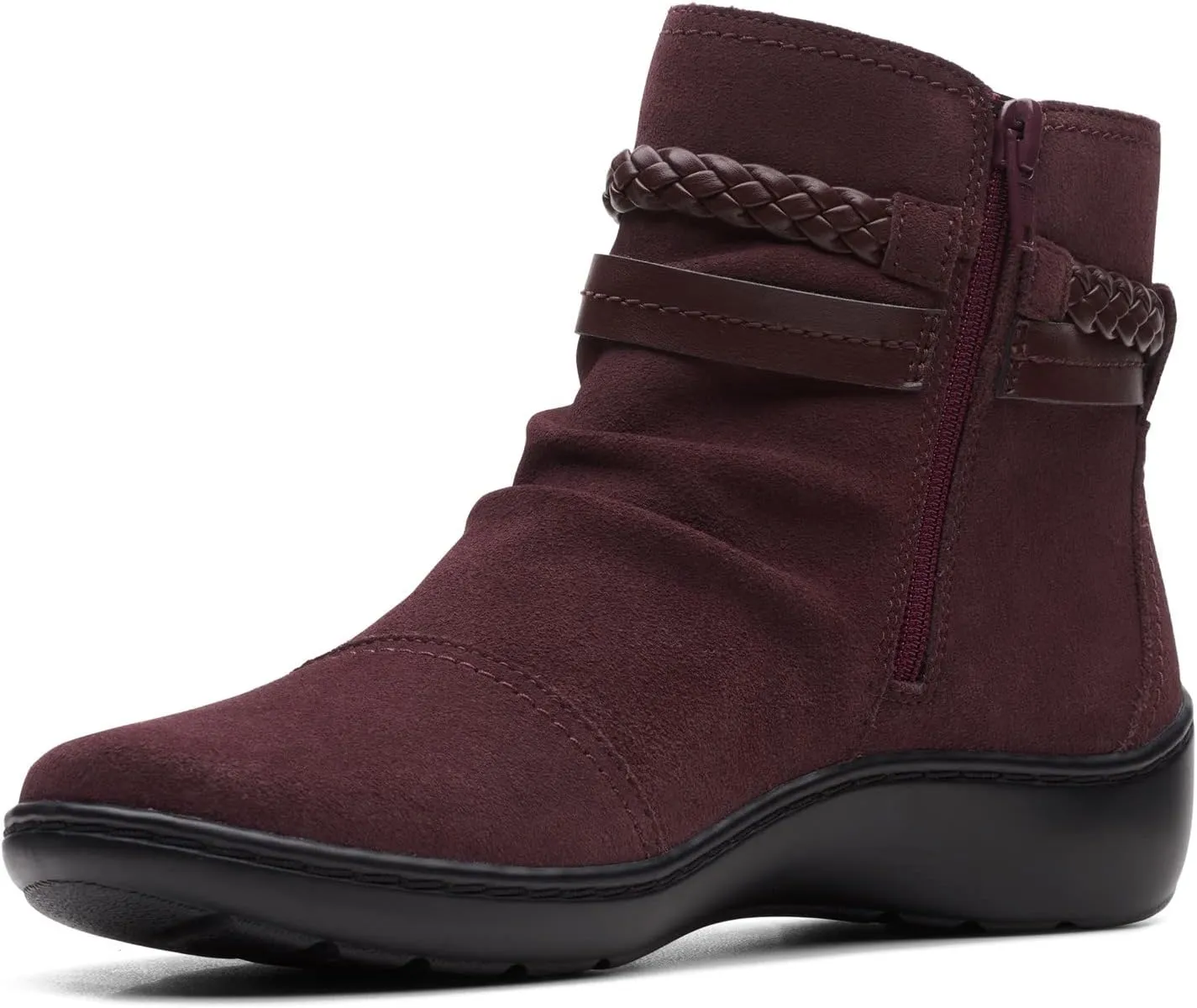 Clarks Women's Cora Braid Boot Ankle