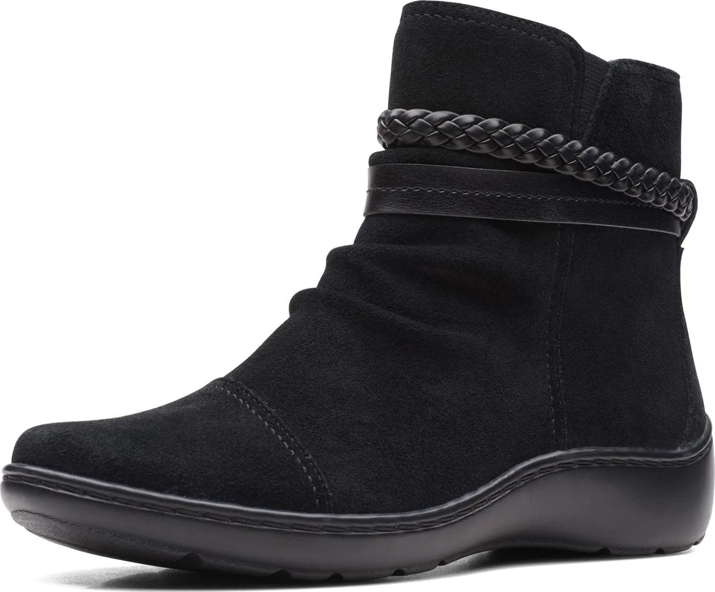Clarks Women's Cora Braid Boot Ankle