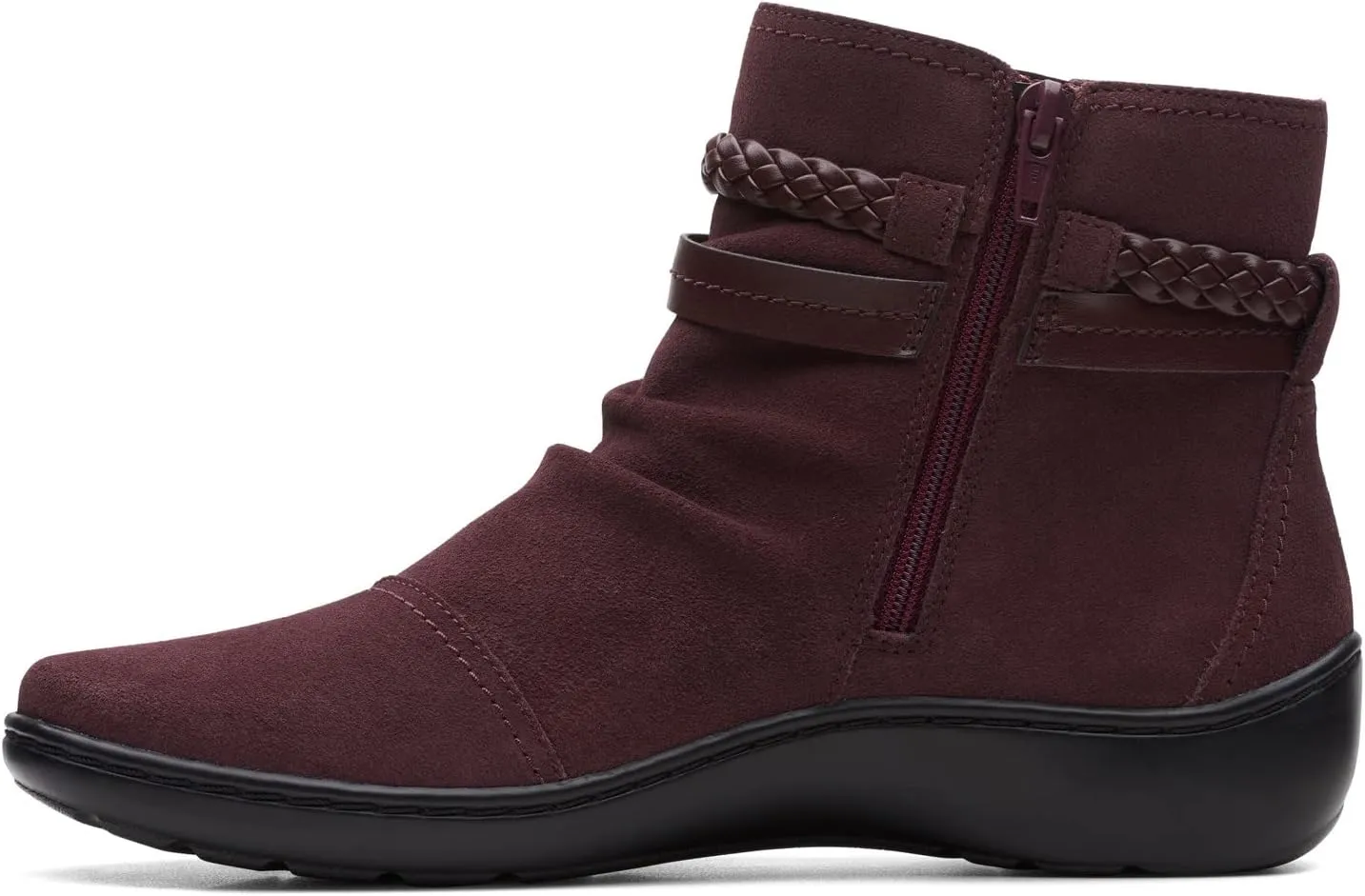 Clarks Women's Cora Braid Boot Ankle
