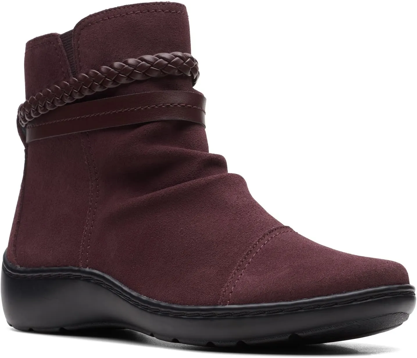 Clarks Women's Cora Braid Boot Ankle